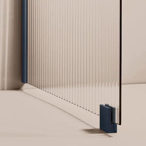 Rib Duschvägg Deep Blue