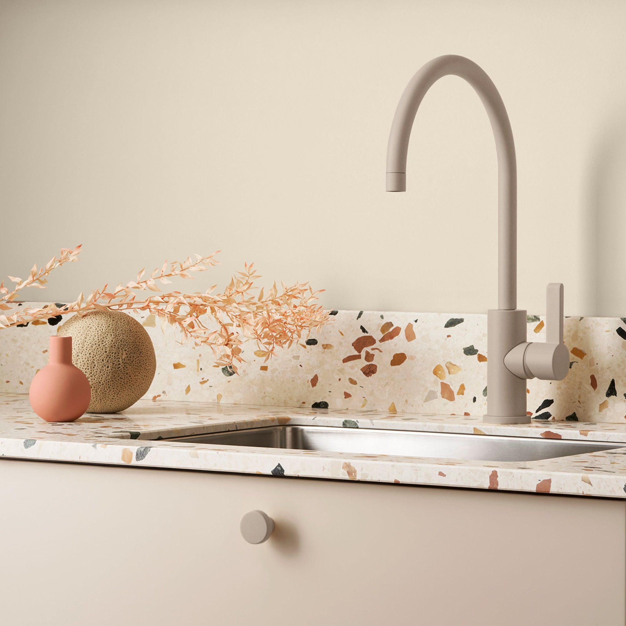 Knopp Circular Greige