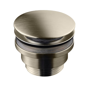 Bottenventil Universal Brushed Nickel