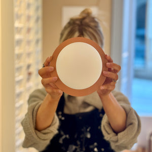 Circle Lampa 160 Peach