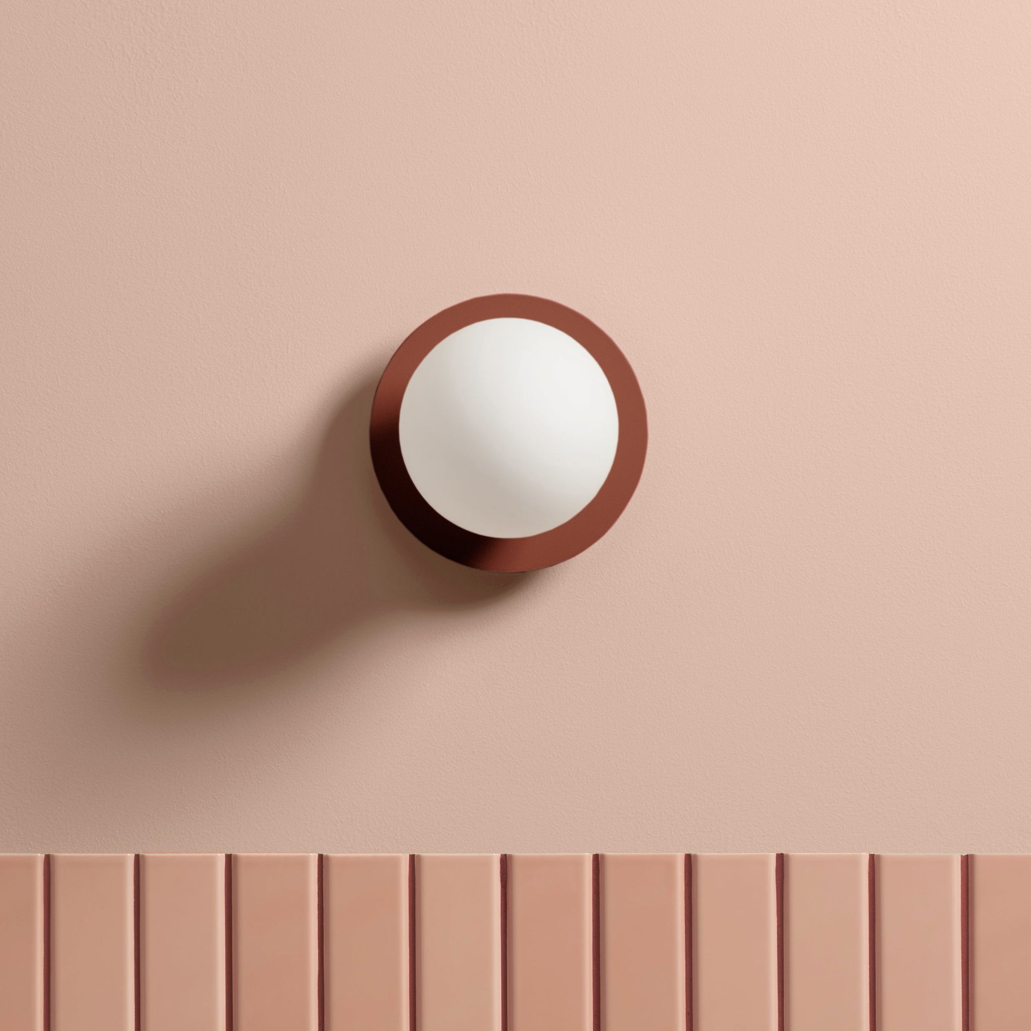 Circle Lampa 160 Reddish Brown