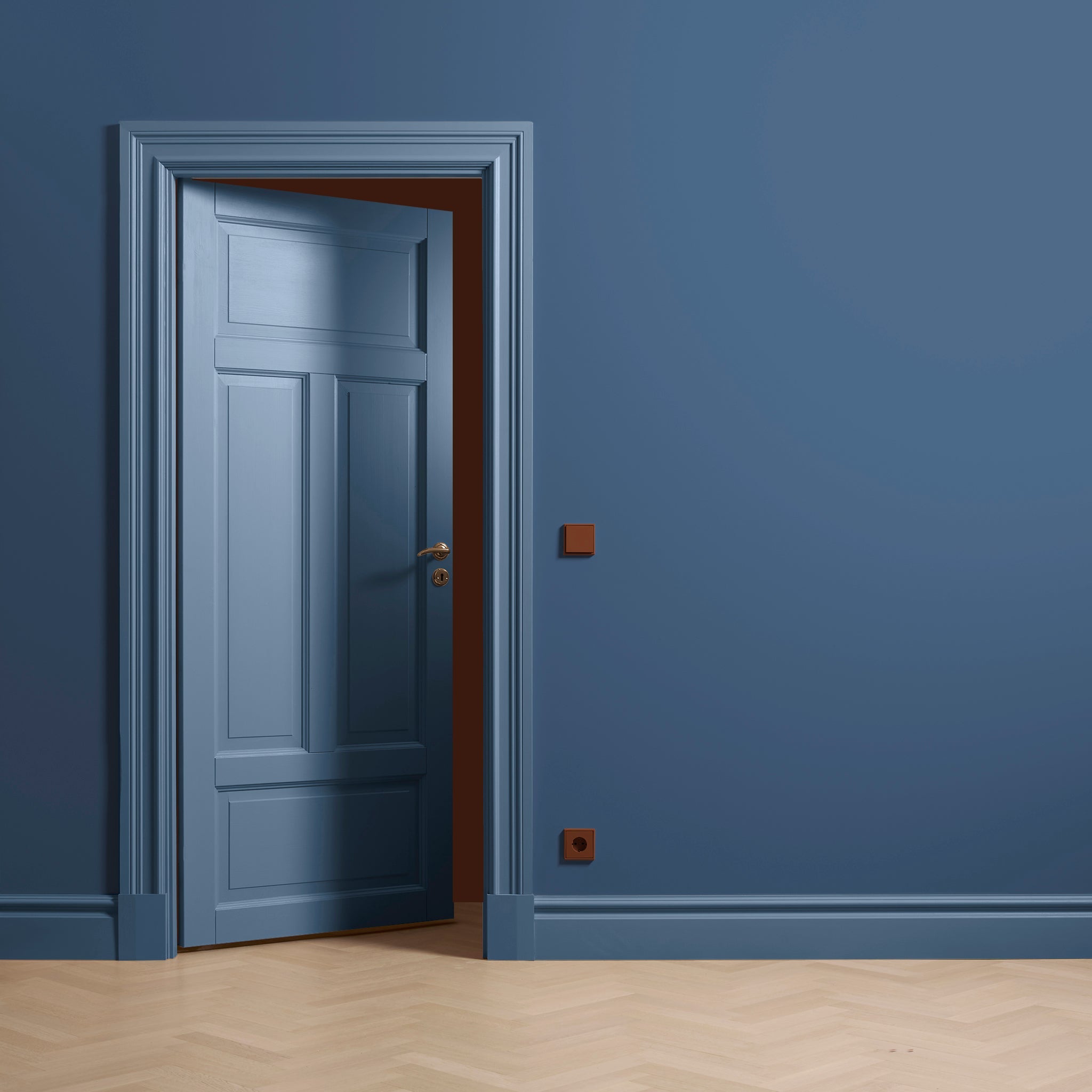 Väggfärg Cobalt Blue 04