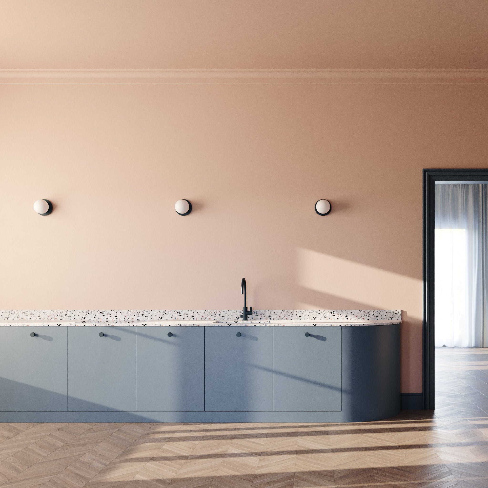 Snickerifärg Deep Blue Cabinet