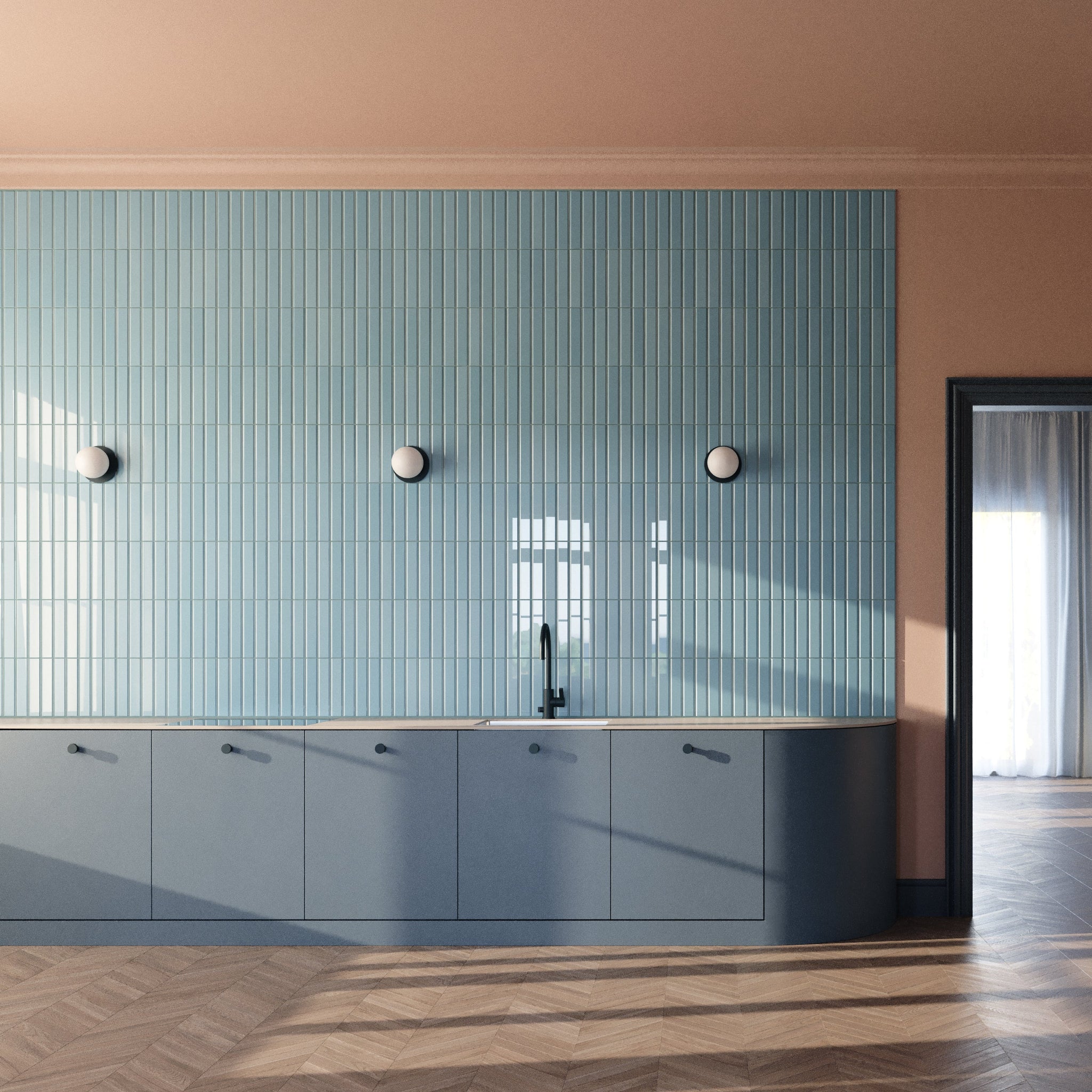 Snickerifärg Deep Blue Cabinet