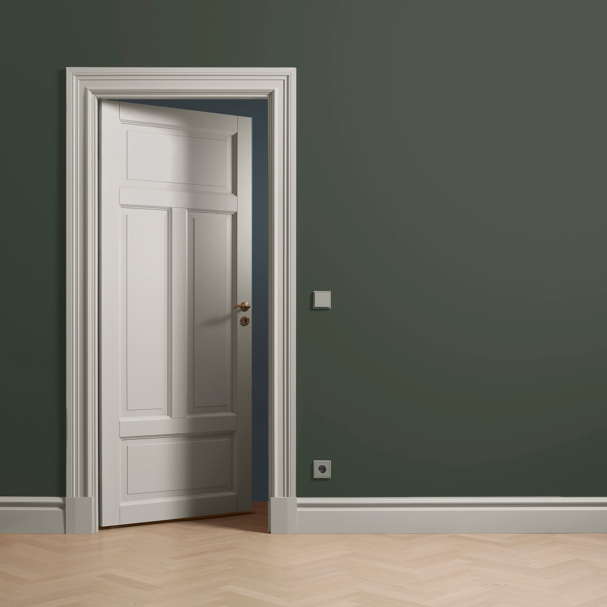 Väggfärg Deep Green 07