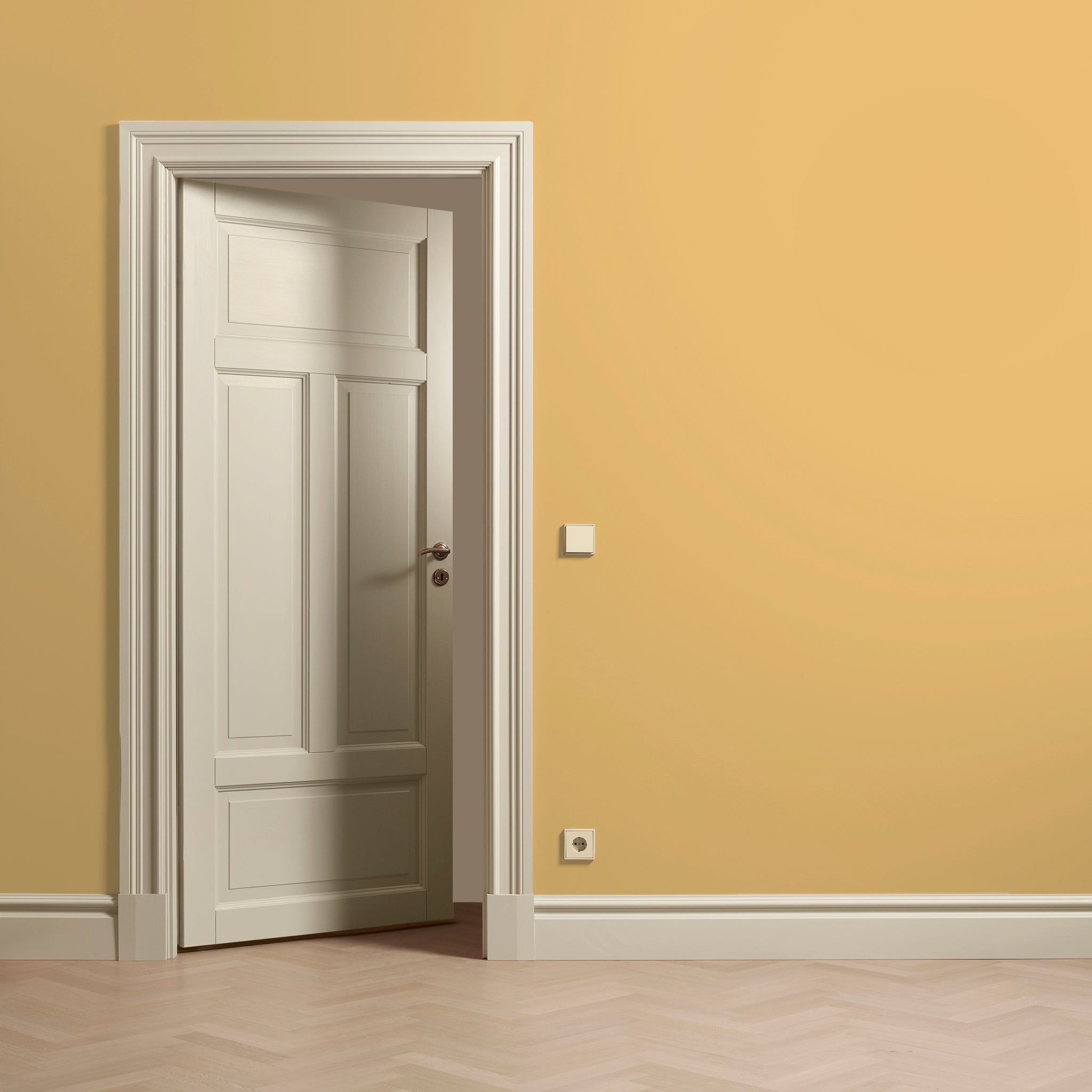 Väggfärg Deep Yellow 02