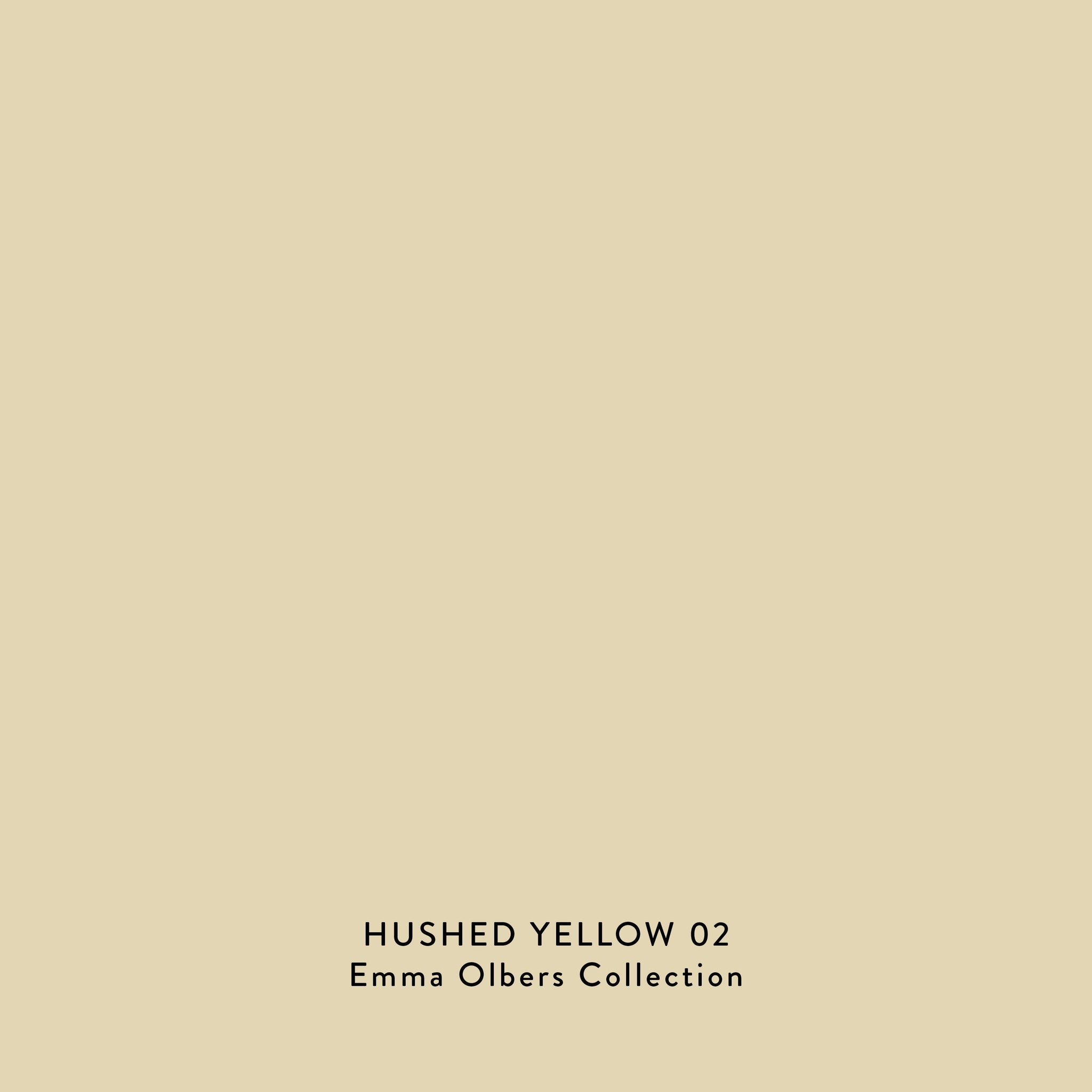 Snickerifärg Hushed Yellow 02