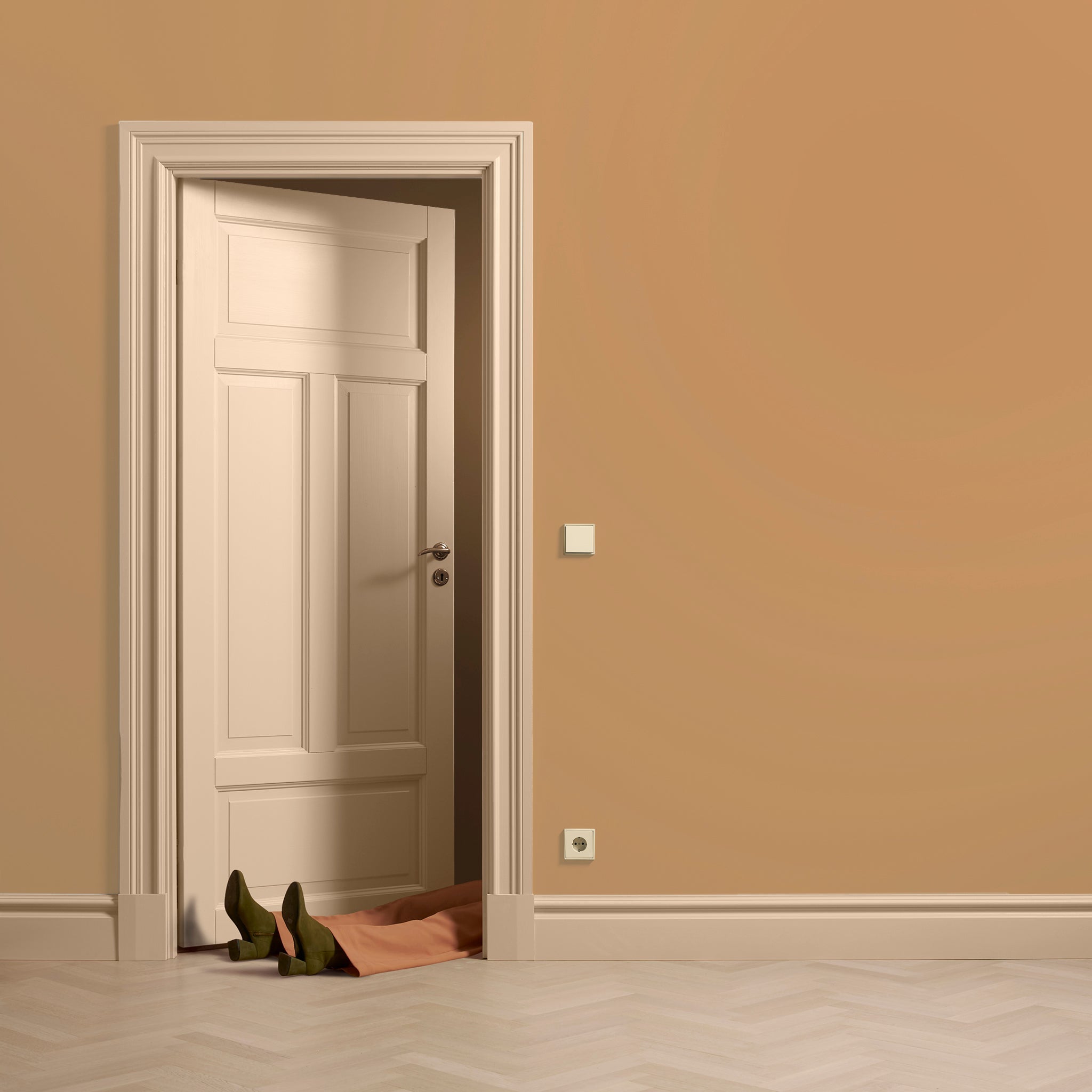 Väggfärg Nougat 02