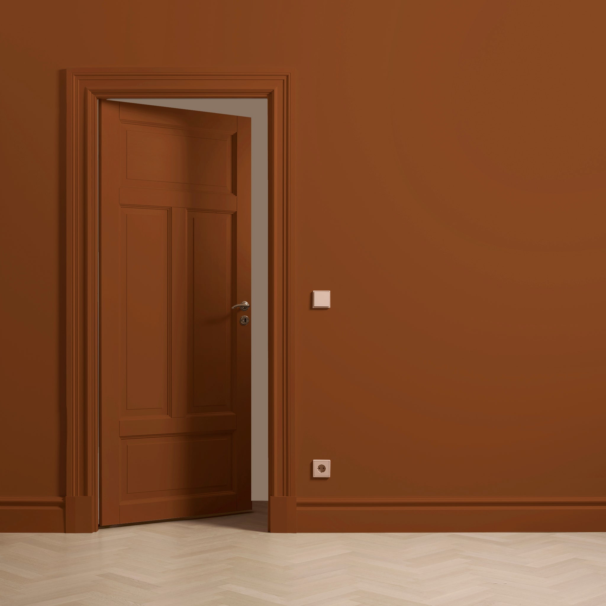 Väggfärg Nougat 04