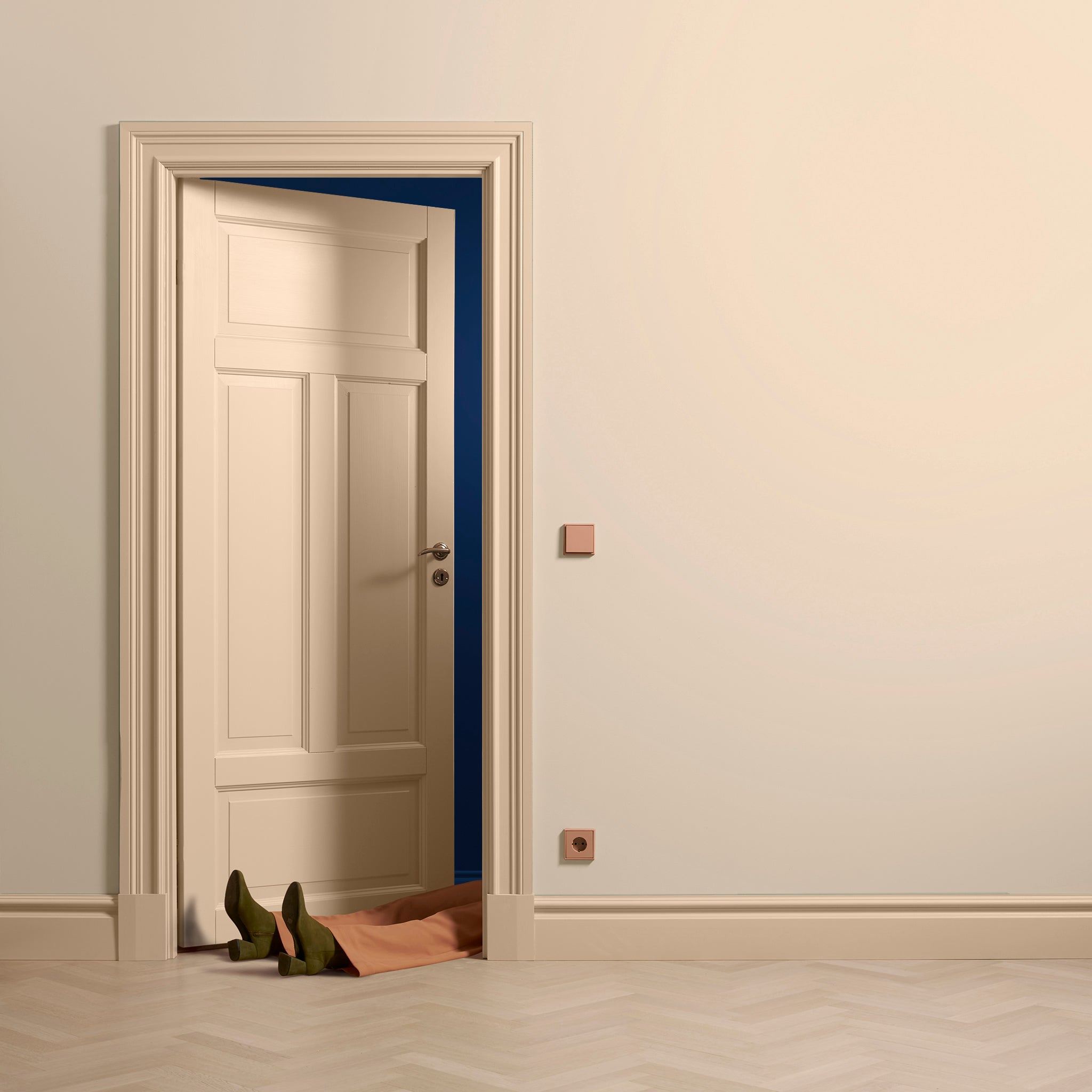 Väggfärg Pale Creme 01