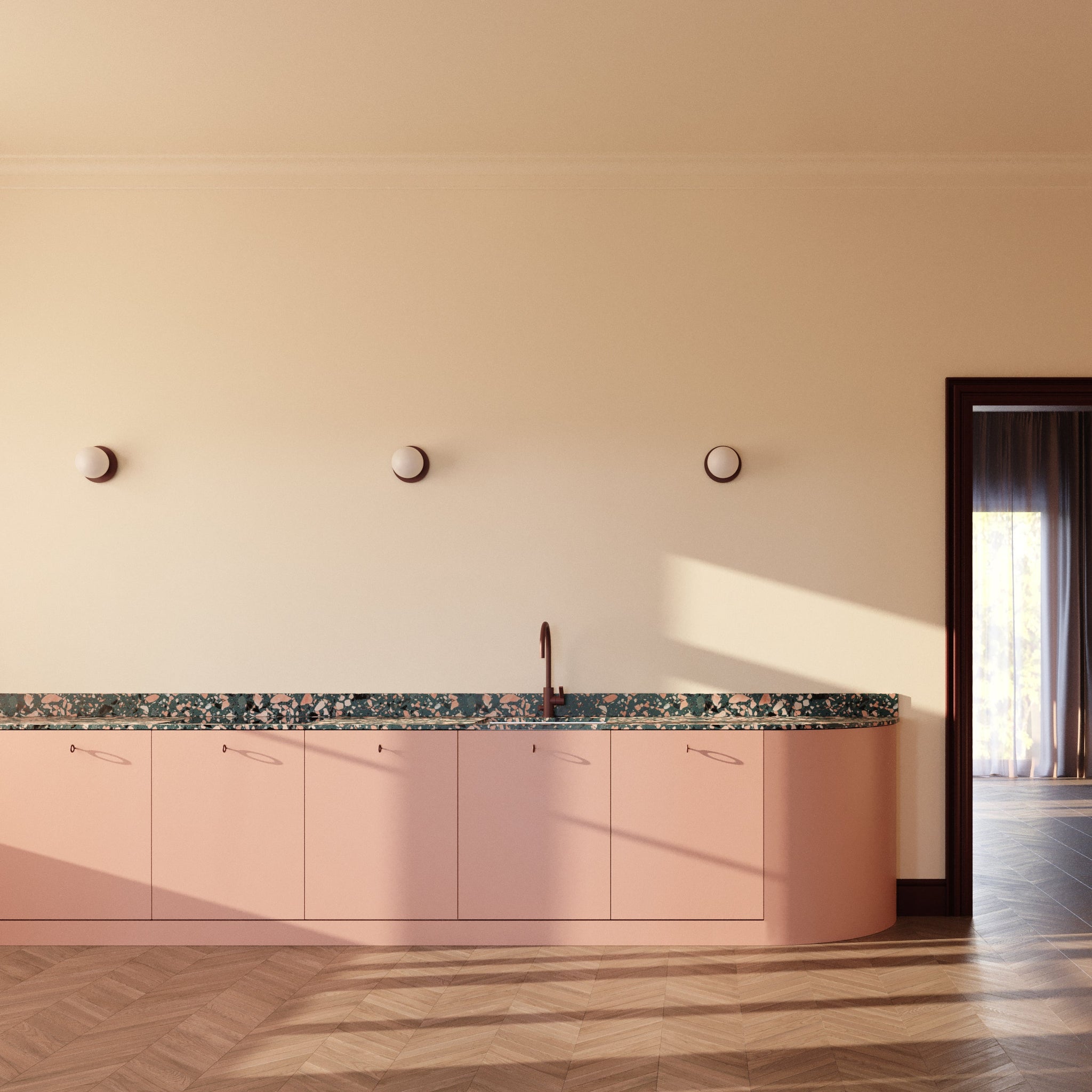 Snickerifärg Peach 02