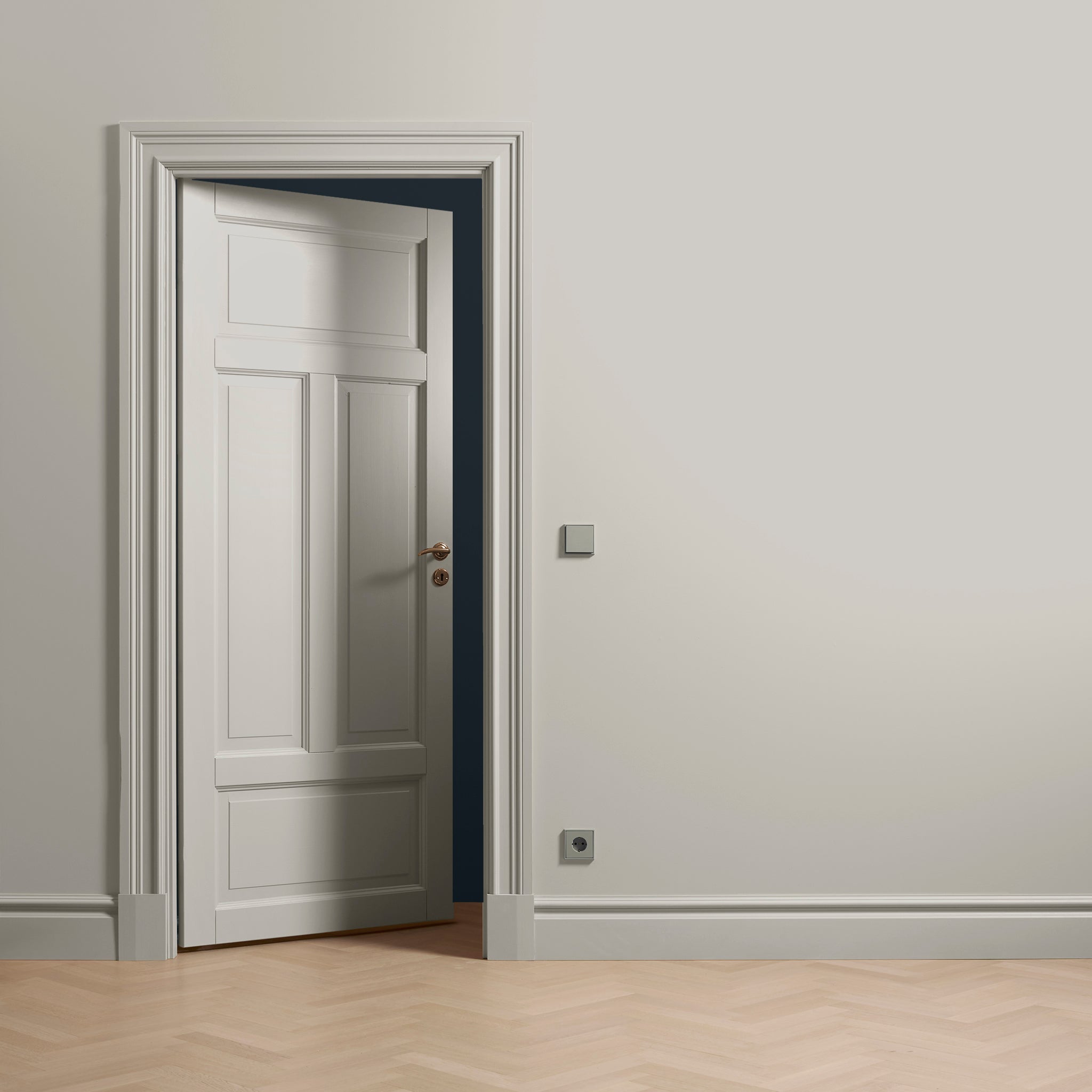 Väggfärg Pure Grey 02