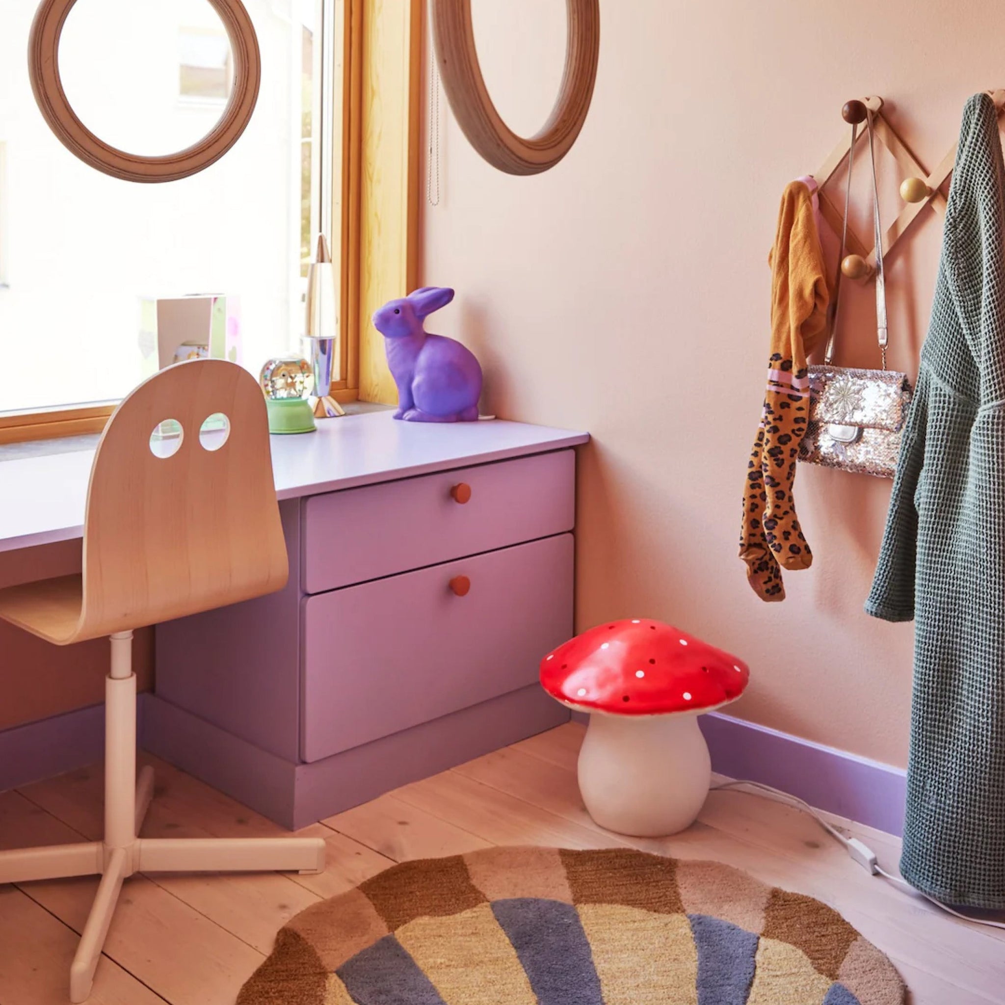 Väggfärg Purple 02