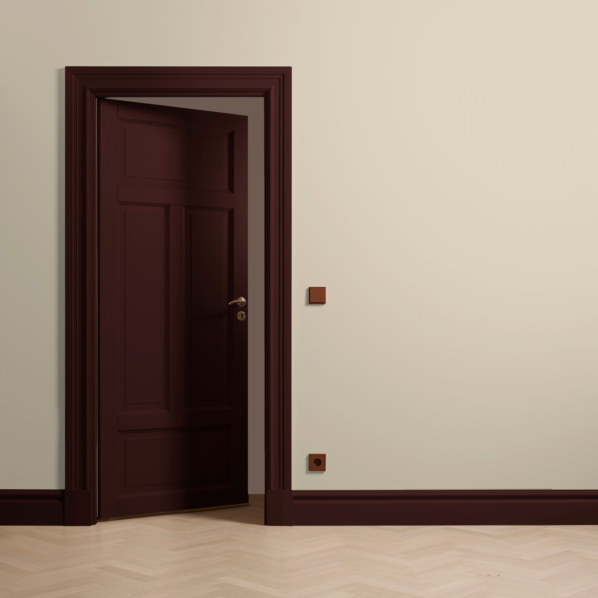 Snickerifärg Burgundy 07