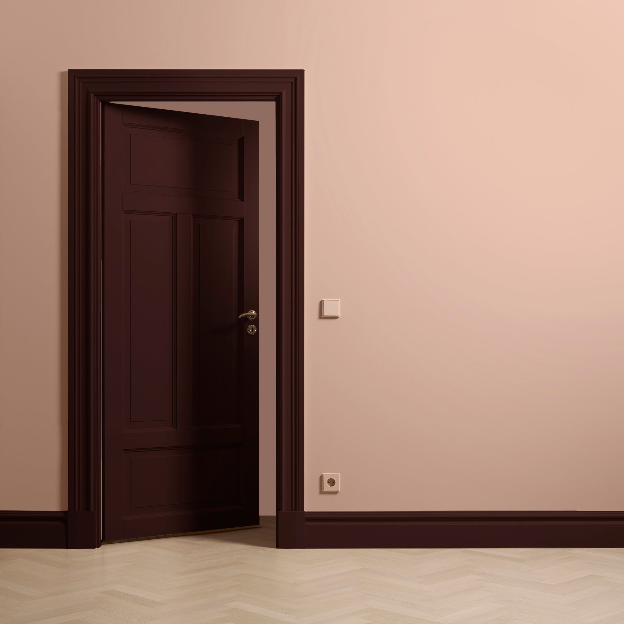 Snickerifärg Burgundy 07