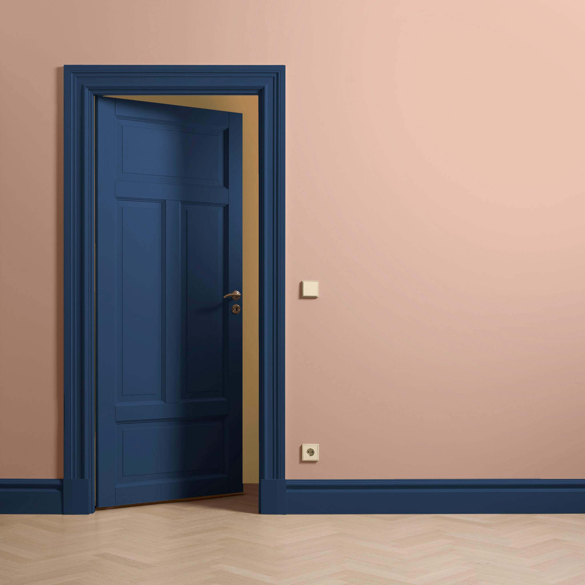 Snickerifärg Cobalt Blue 04