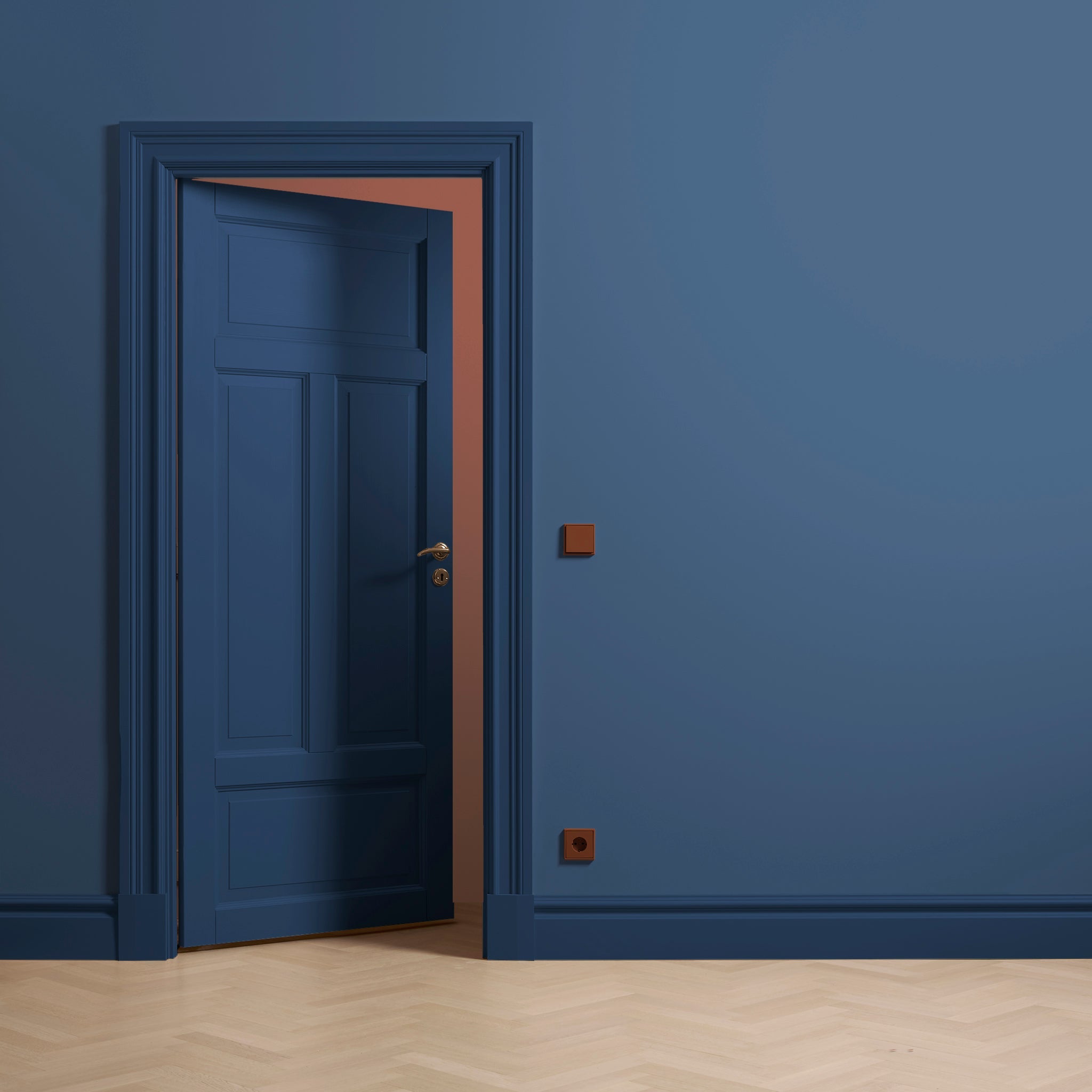 Snickerifärg Cobalt Blue 04