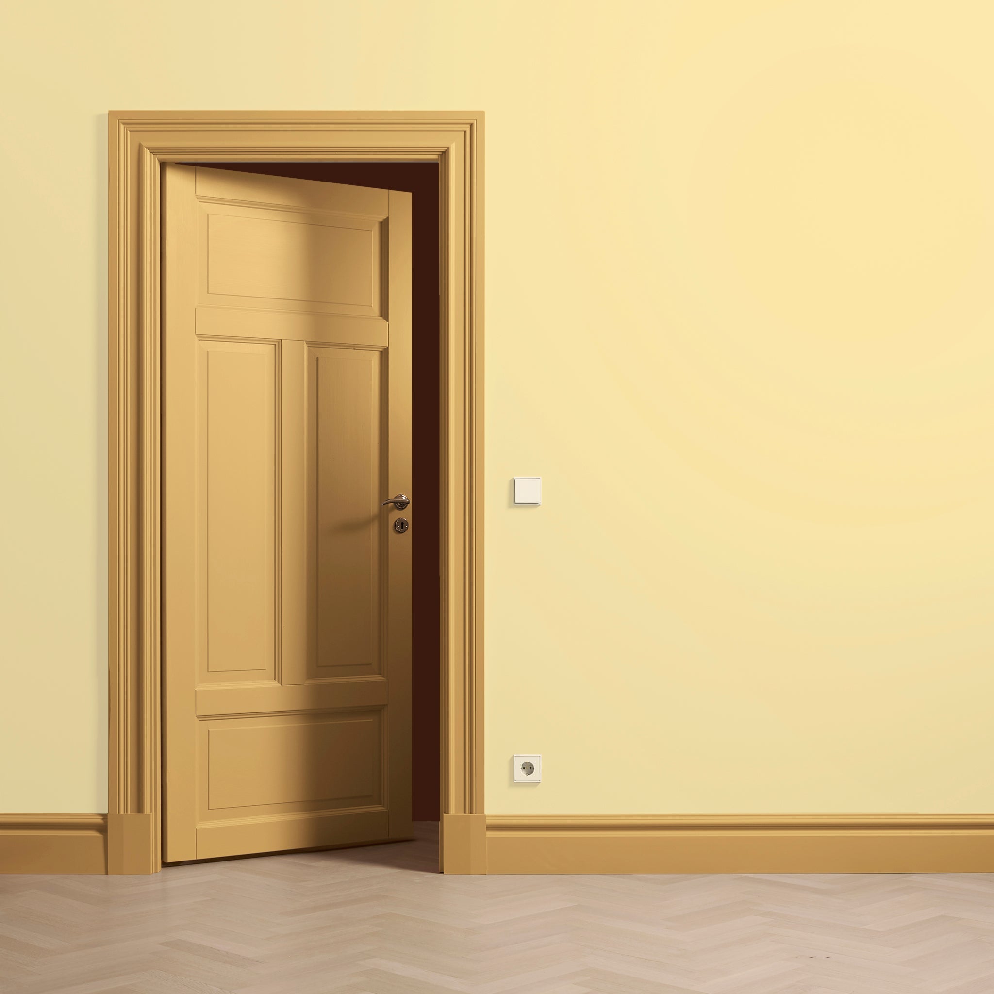 Snickerifärg Deep Yellow 02