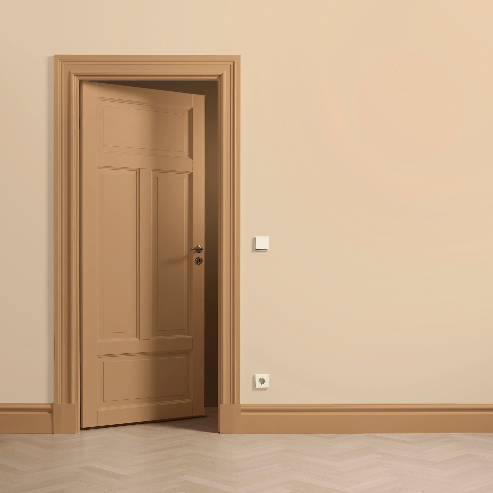 Snickerifärg Nougat 02