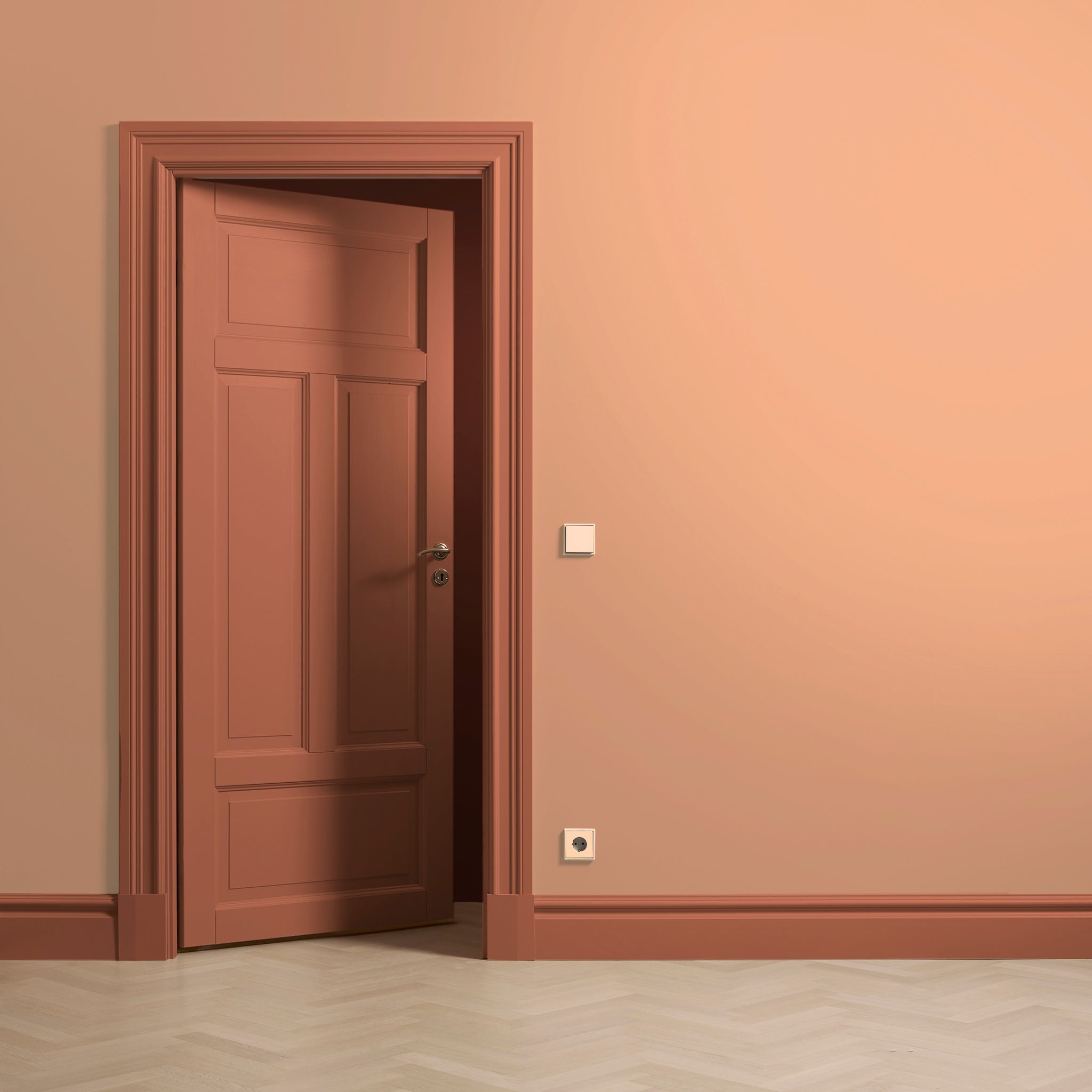 Snickerifärg Peach 03