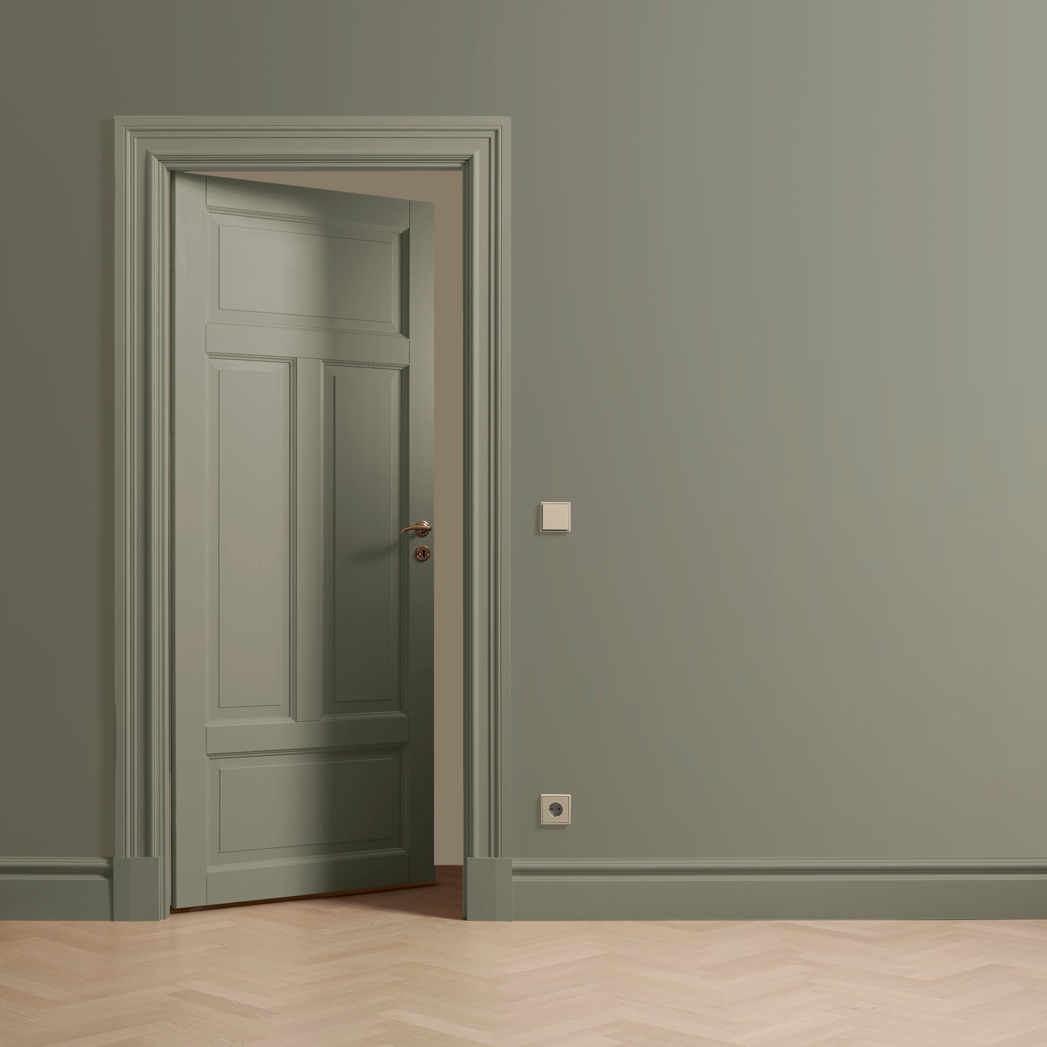 Snickerifärg Green Umber 04