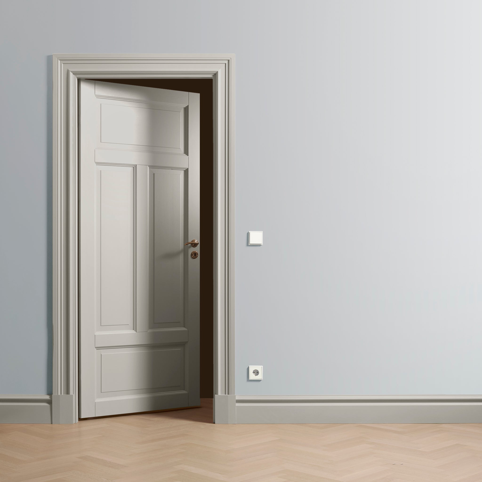 Väggfärg Soft Blue 01