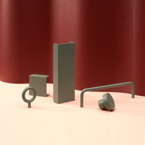 Knopp Circular Ash Green