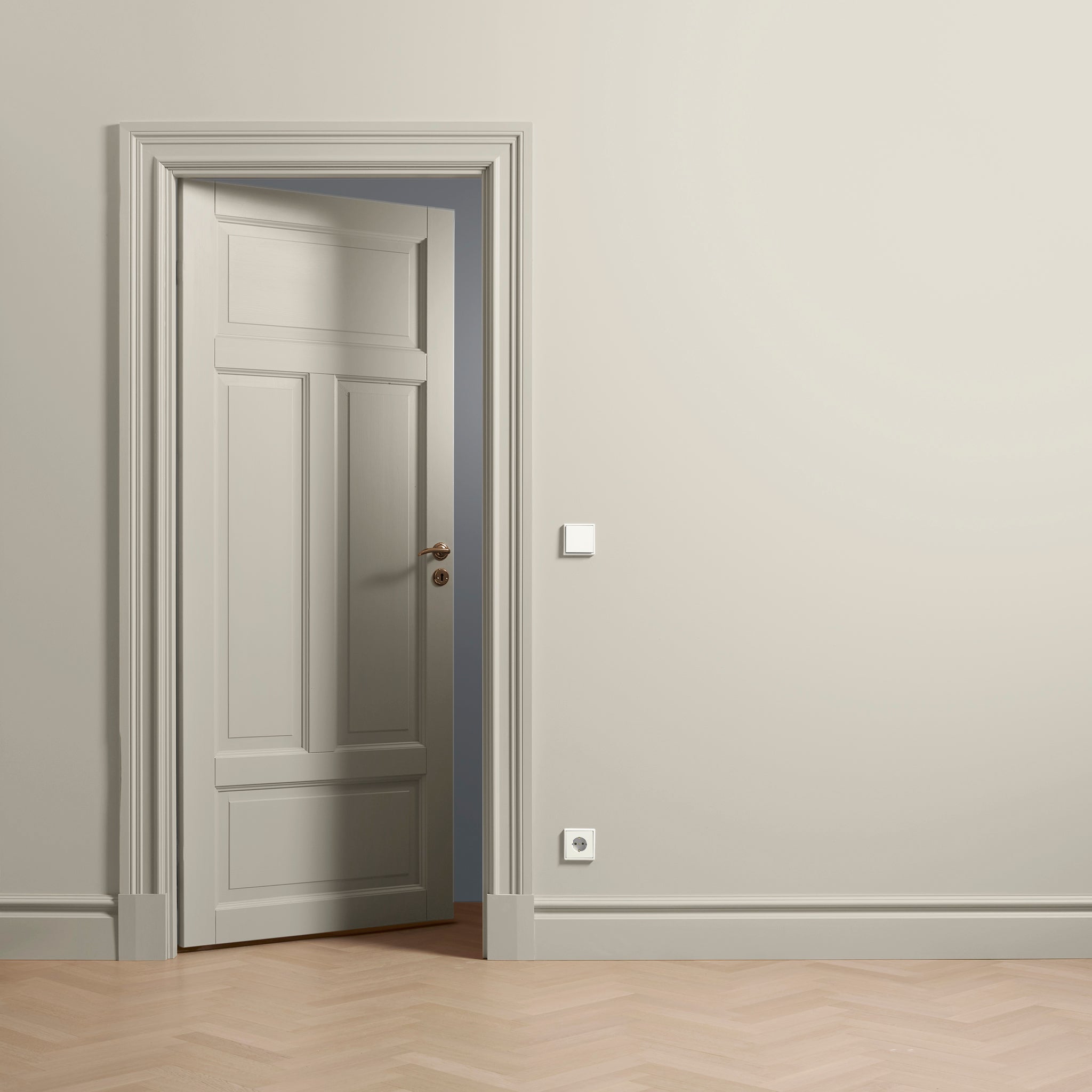 Väggfärg Sunny Grey 01