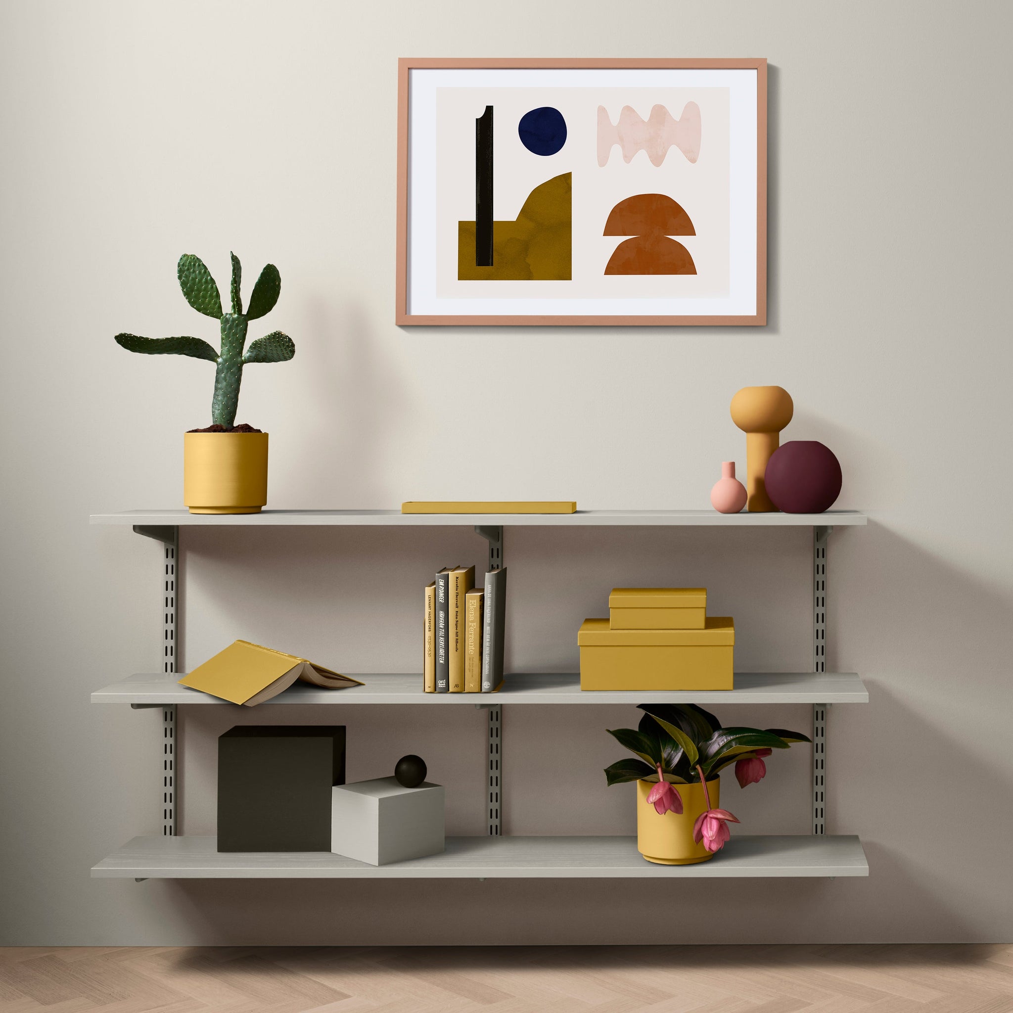 Väggfärg Sunny Grey 02