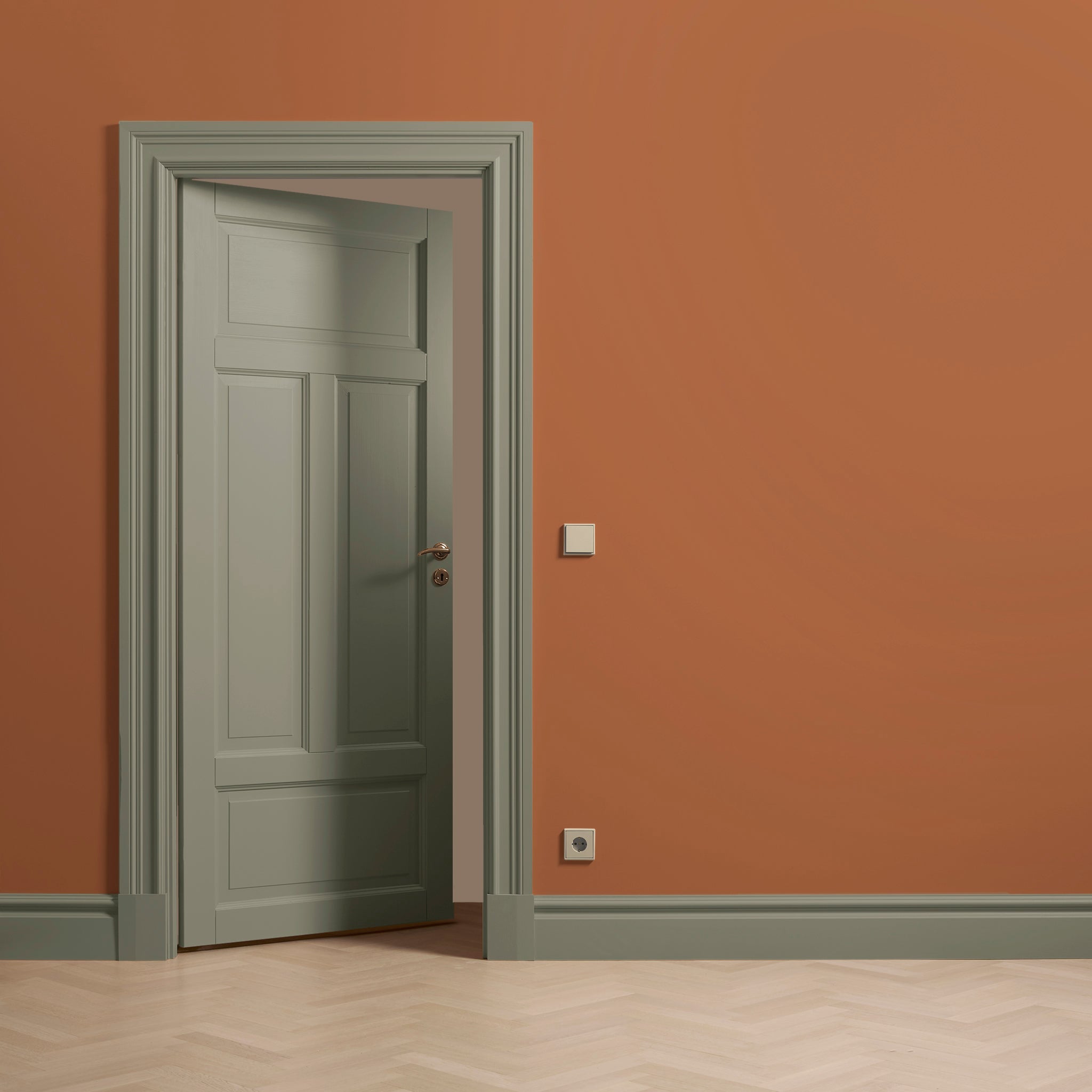 Väggfärg Terracotta 04