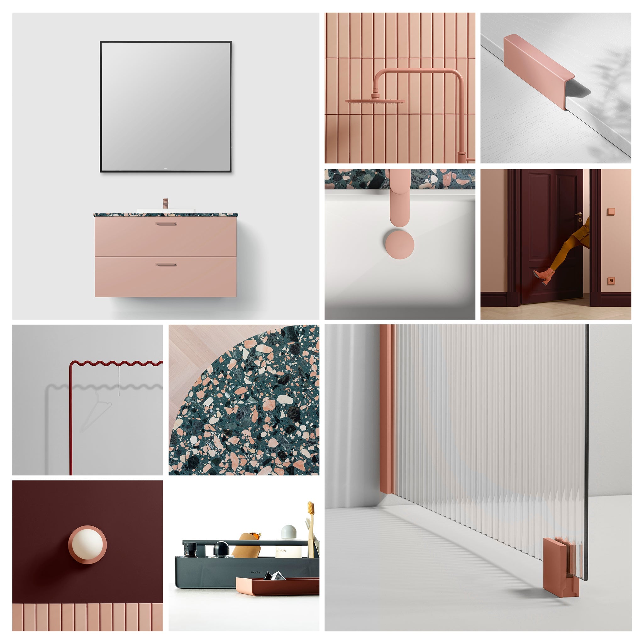Högskåp H3/tc32 Peach