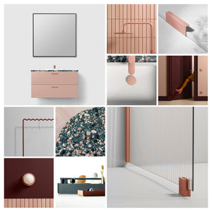 Högskåp Slim H3/tcs32 Peach