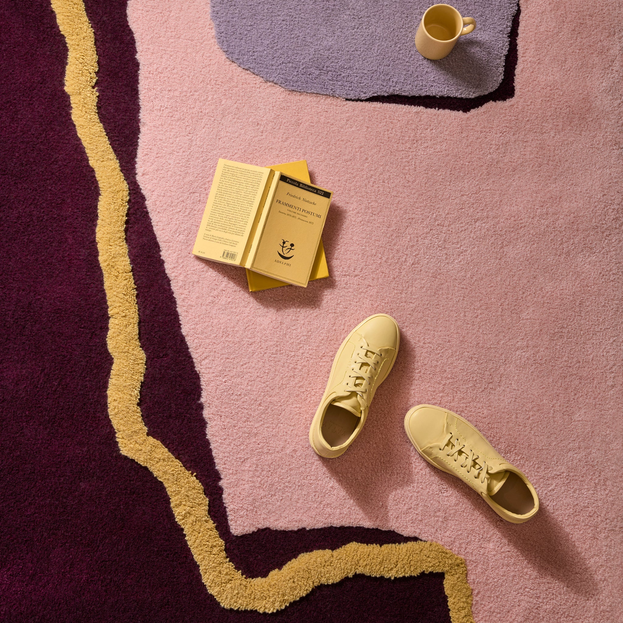 Tones Art Rug Lilac