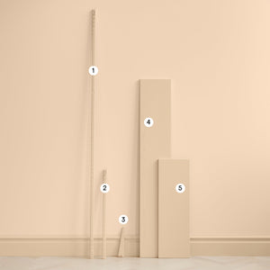 Wallband Sparring 70 Creme