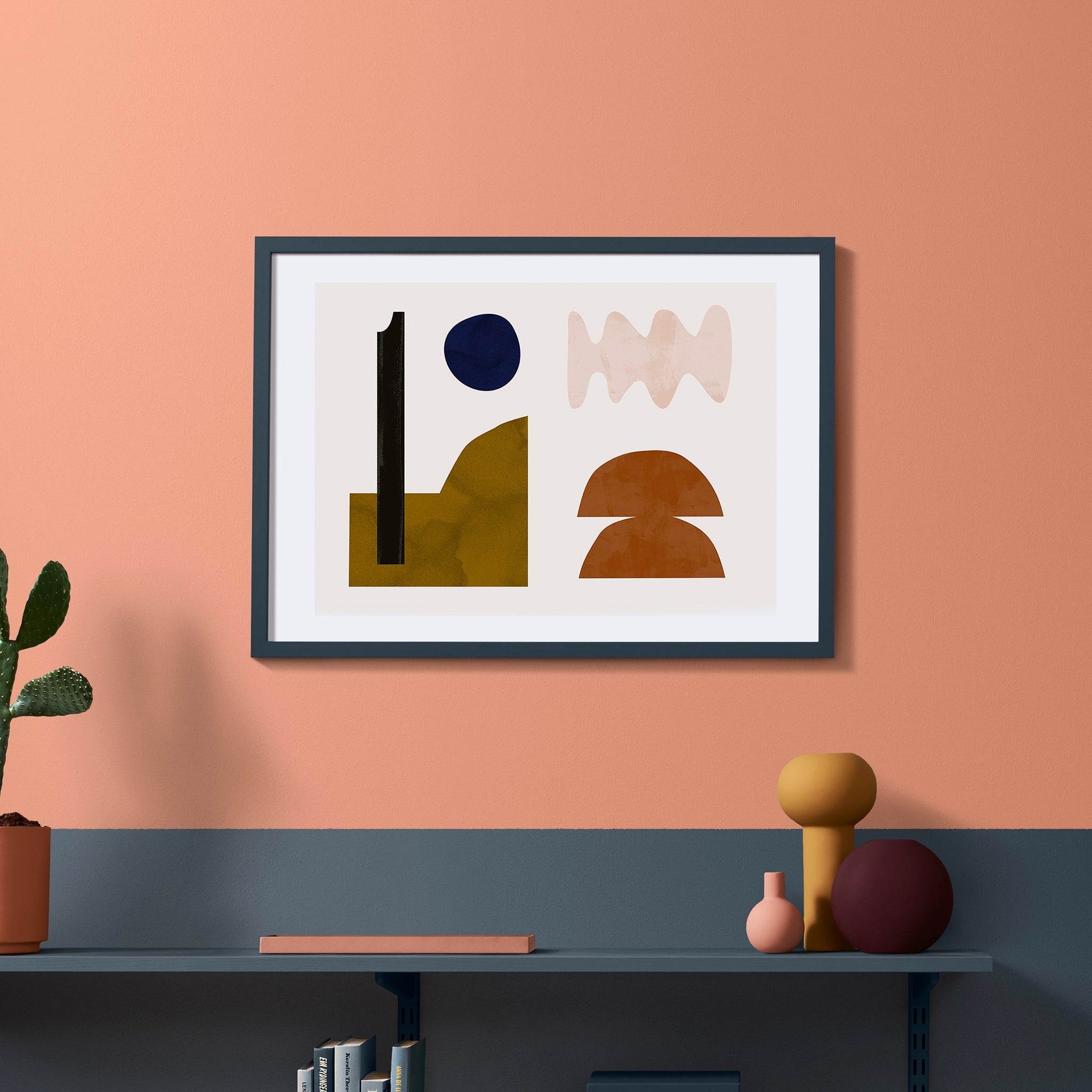 Frame Blue 50x70